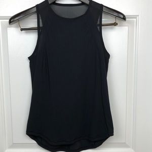 Lululemon Sculpt Sleeveless Running Tank  Solid Black Size 6
